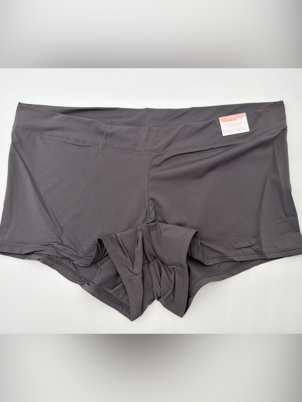 Cacique Comfort Bliss Boyshorts Gray Size 14/16
